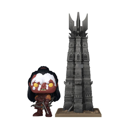 Der Herr der Ringe POP! Town Vinyl Figur Lurtz w/Tower 9 cm - Versand: 5-7 Tage nach Bestellung