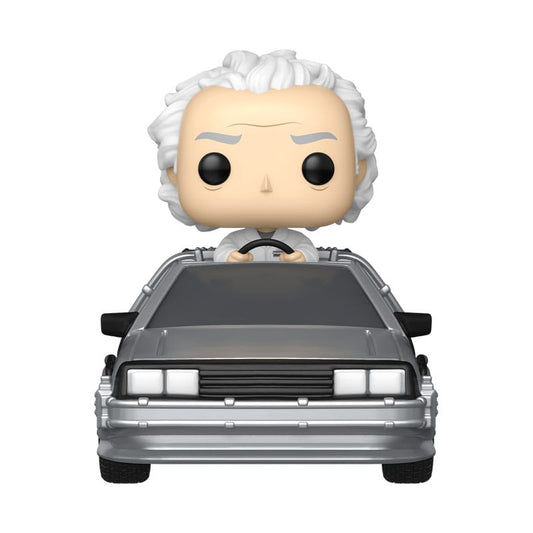 Zurück in die Zukunft POP! Rides Deluxe Vinyl Figur Doc w/Time Machine 9 cm - Versand: 5-7 Tage nach Bestellung