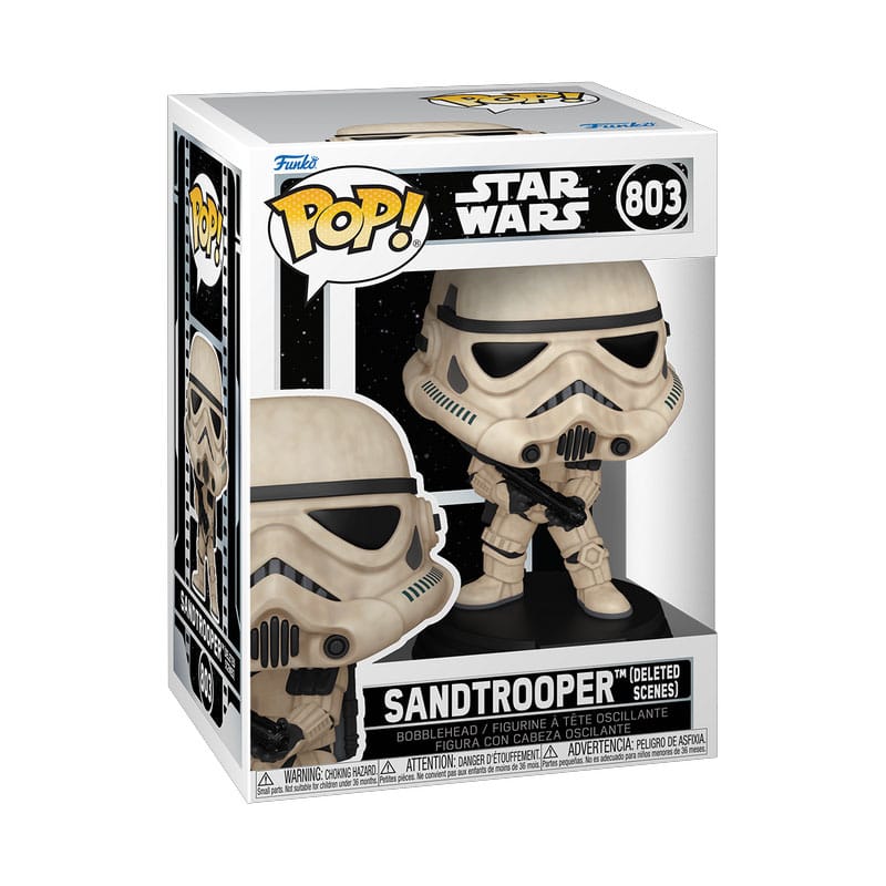 Star Wars POP! Vinyl Wackelkopf-Figur Sandtrooper (Deleted Scenes) 9 cm - Preorder - ETA: 20.11.2025