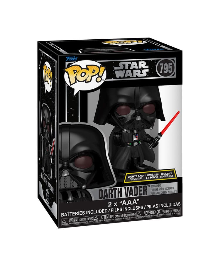 Star Wars Super Sized POP! Vinyl Figur Super Darth Vader(SFX) 15 cm - Versand: 5-7 Tage nach Bestellung