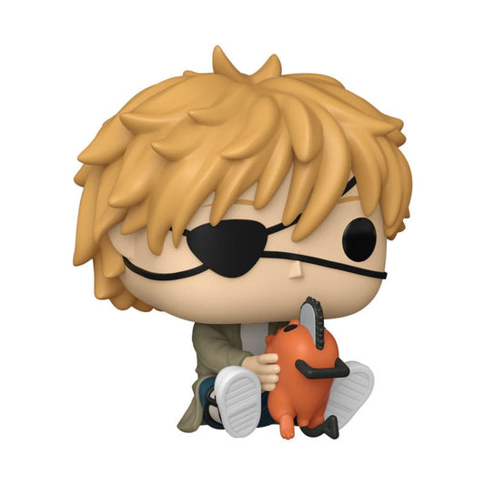 Chainsaw Man POP! Games Vinyl Figur Denji & Pochita 9 cm - Versand: 5-7 Tage nach Bestellung