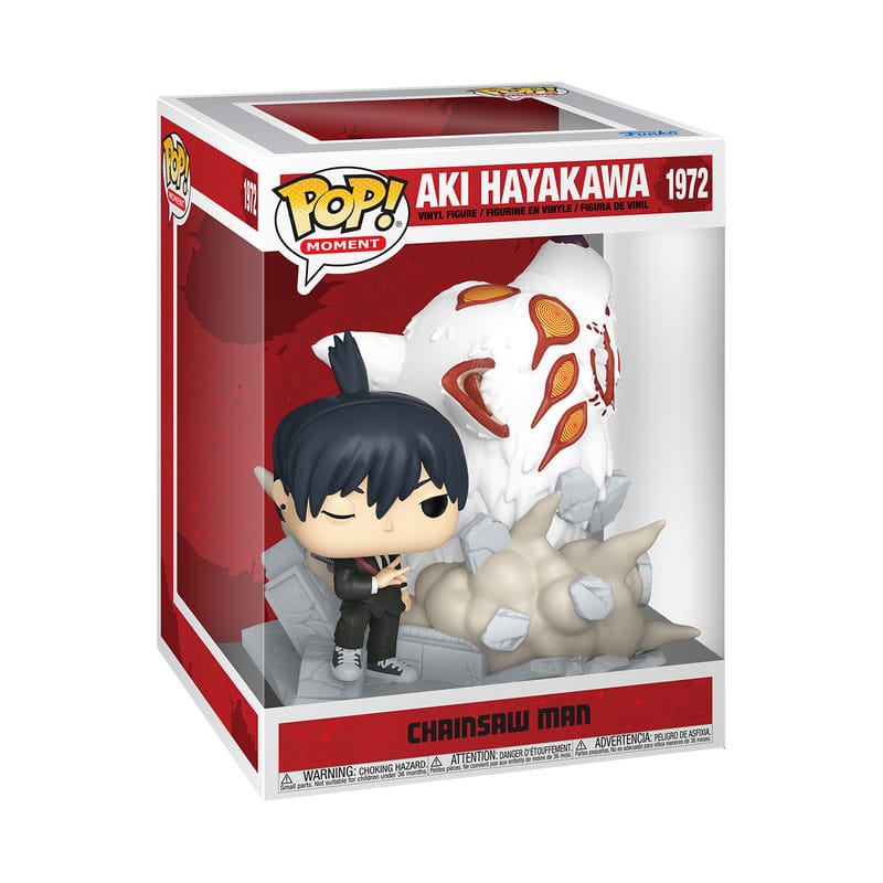 Chainsaw Man POP Moments Vinyl Figuren Aki (Fox Devil) 9 cm - Versand: 5-7 Tage nach Bestellung