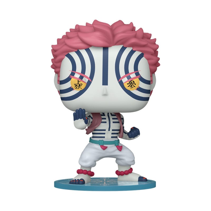 Demon Slayer: Kimetsu no Yaiba POP! Animation Vinyl Figur Akaza 9 cm - Preorder - ETA: 22.09.2025