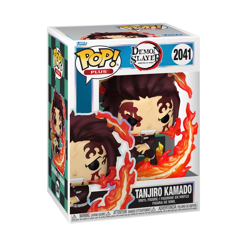 Demon Slayer: Kimetsu no Yaiba POP! Plus Vinyl Figur Tanjiro(Dancing Flash) 9 cm - Preorder - ETA: 22.09.2025