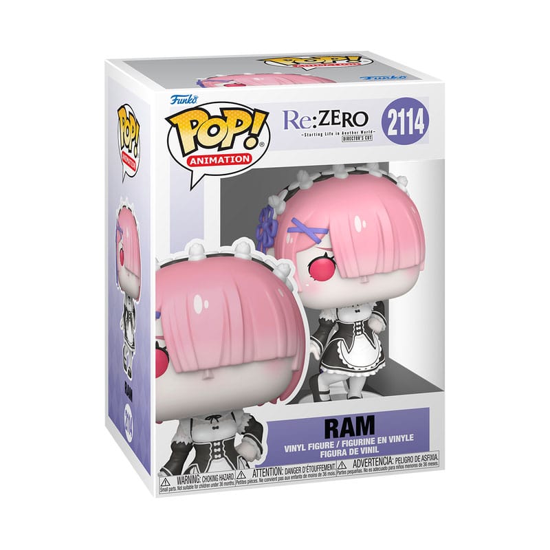 Re:Zero POP! Animation Vinyl Figuren Ram 9 cm - Preorder - ETA: 19.06.2026