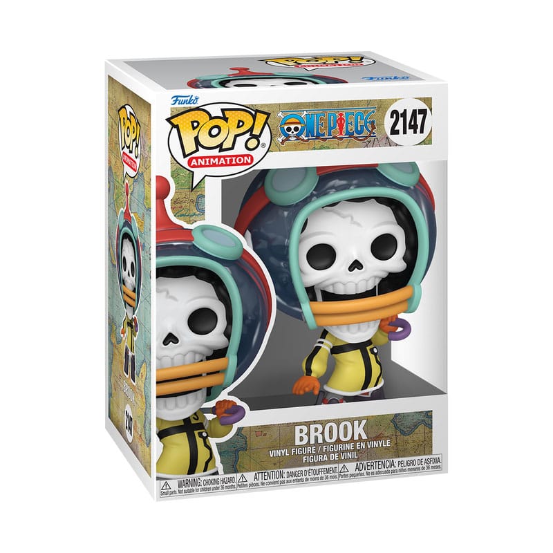 One Piece POP! Animation Figur Brook (Egg) 9 cm - Preorder - ETA: 30.10.2025