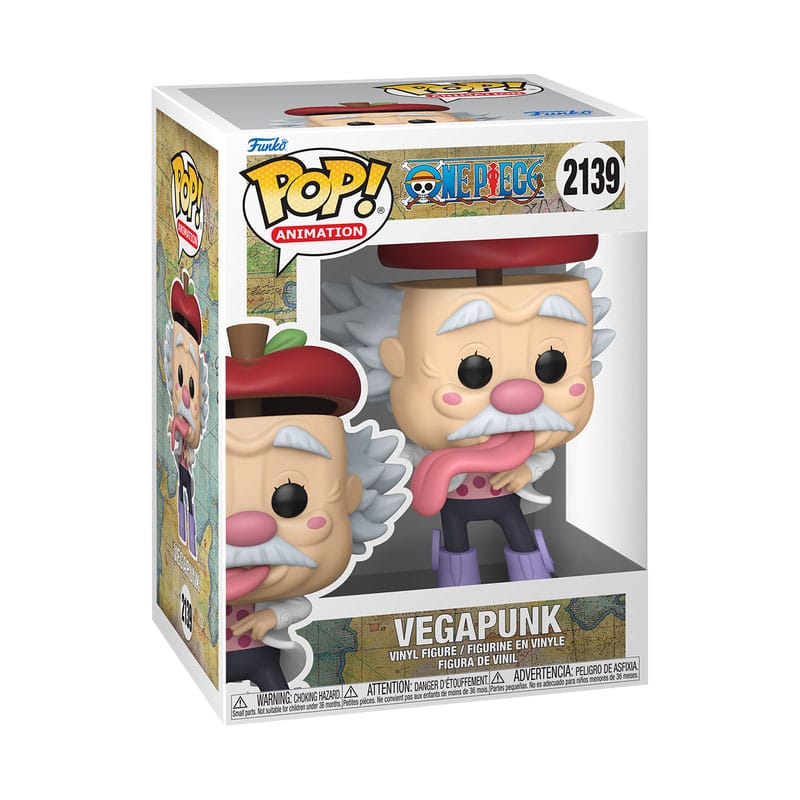 One Piece POP! Animation Figur Dr Vegapunk 9 cm - Preorder - ETA: 30.10.2025