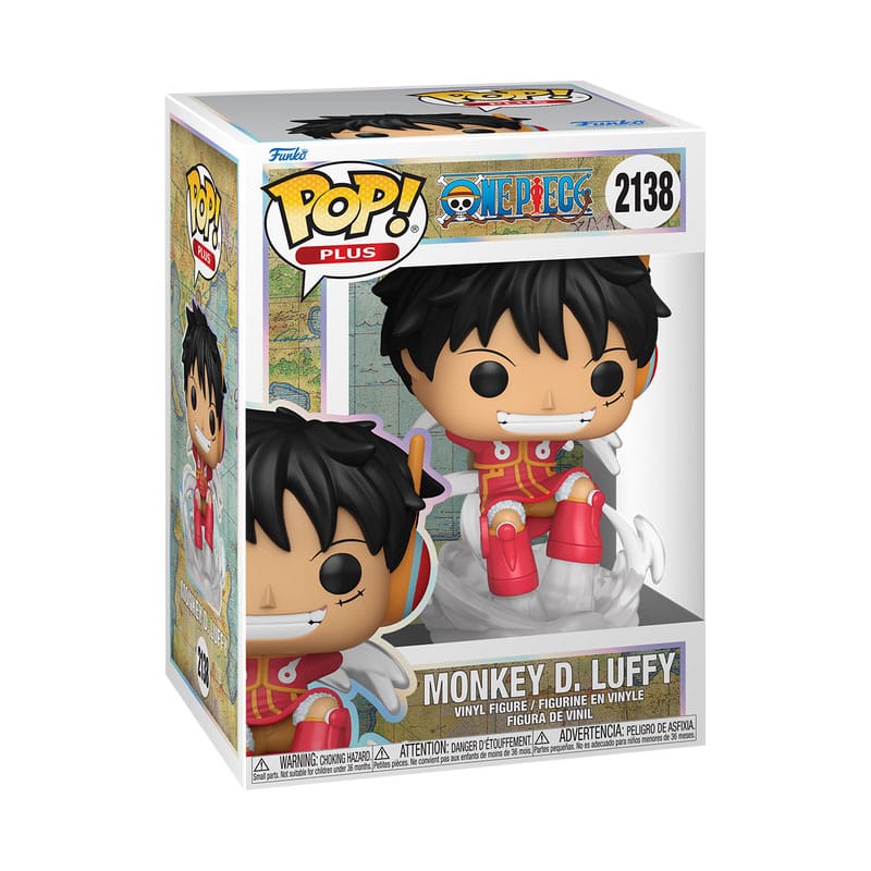 One Piece POP! Plus Animation Figur Luffy (Egg) 9 cm - Preorder - ETA: 30.10.2025