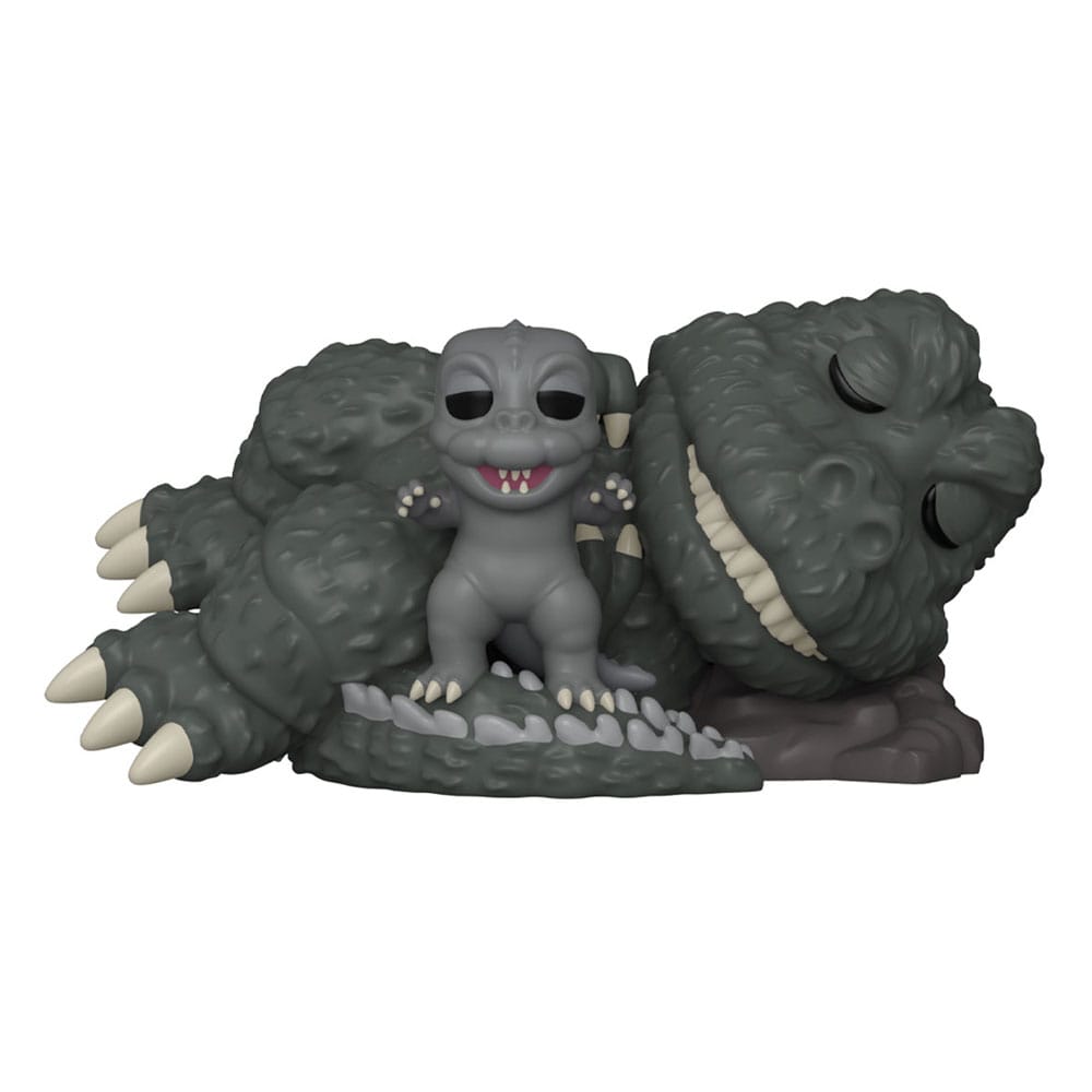 Godzilla Super Sized POP! Movies Vinyl Figur Sleeping Godzilla with Minilla 15 cm - Preorder - ETA: 25.12.2025