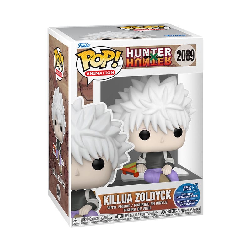 Hunter x Hunter POP! Animation Vinyl Figur Killua (Sit) 9 cm - Preorder - ETA: 17.11.2025