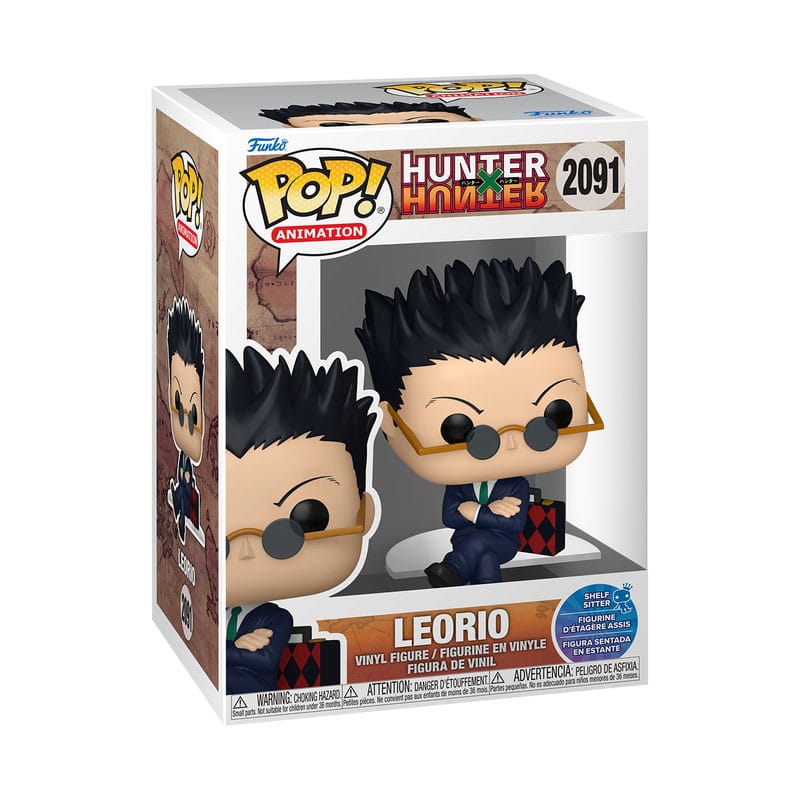 Hunter x Hunter POP! Animation Vinyl Figur Leorio (Sit) 9 cm - Preorder - ETA: 14.10.2025