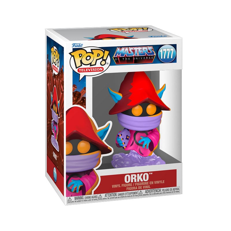 Masters of the Universe POP! Television Vinyl Figur Orko (Comic Deco) 9 cm - Preorder - ETA: 25.11.2025