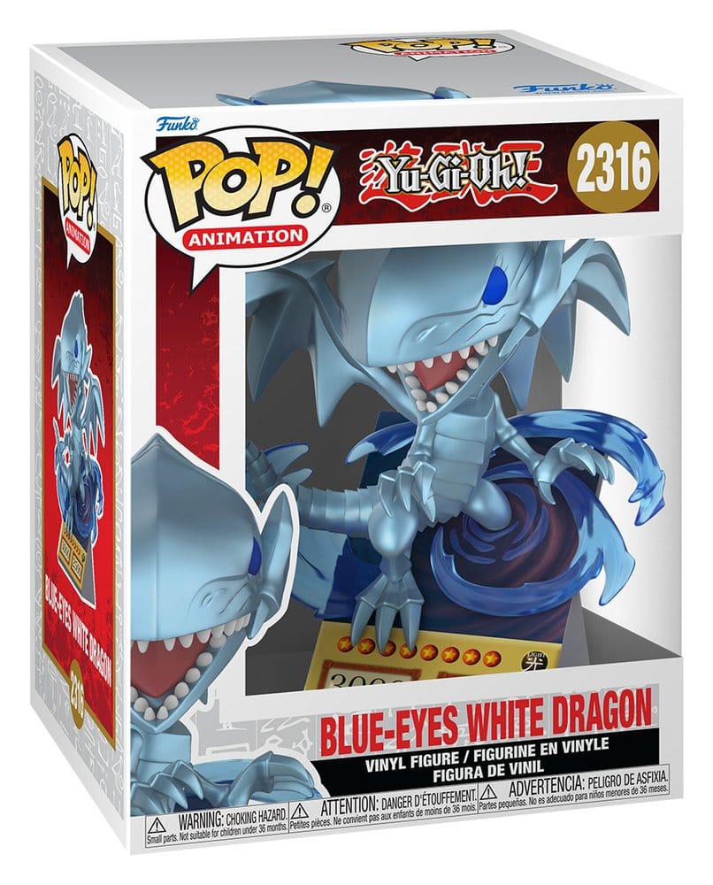 Yu-Gi-Oh! POP! Premium Vinyl Figur Blue Eyes Dragon 9 cm - Preorder - ETA: 25.06.2026