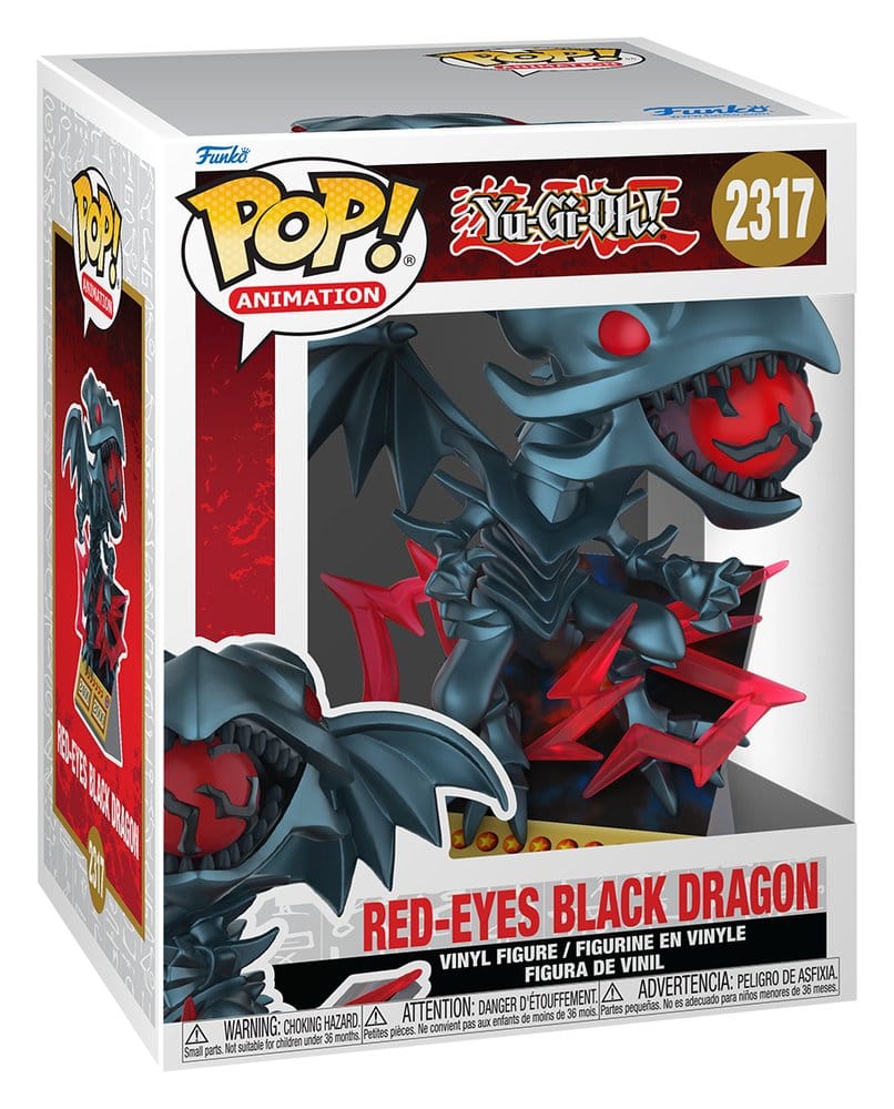 Yu-Gi-Oh! POP! Premium Vinyl Figur Red Eyes Dragon 9 cm - Preorder - ETA: 25.06.2026