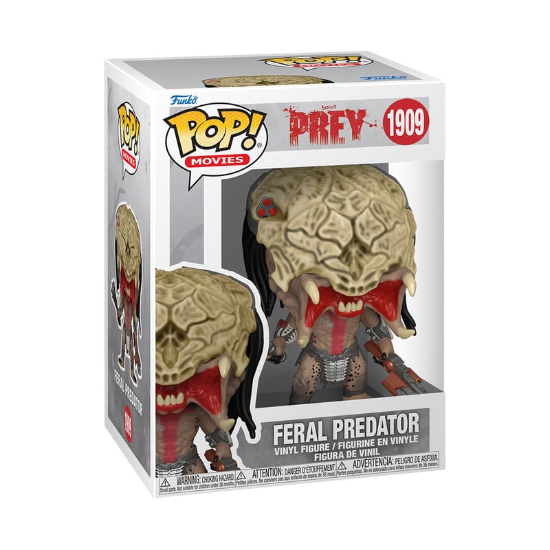 Prey POP! Movies Vinyl Figur Feral Predator 9 cm - Versand: 5-7 Tage nach Bestellung