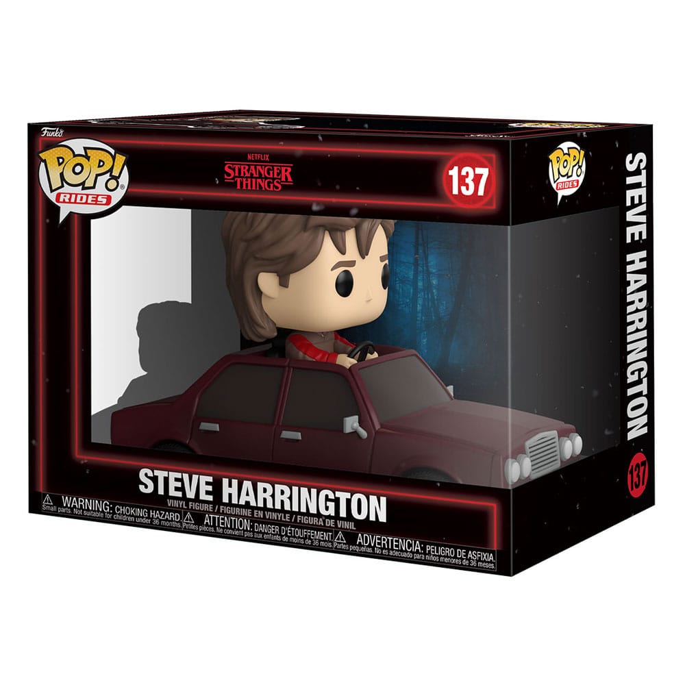 Stranger Things POP! Rides Vinyl Figur Steve Harrington 15 cm - Preorder - ETA: 21.11.2025