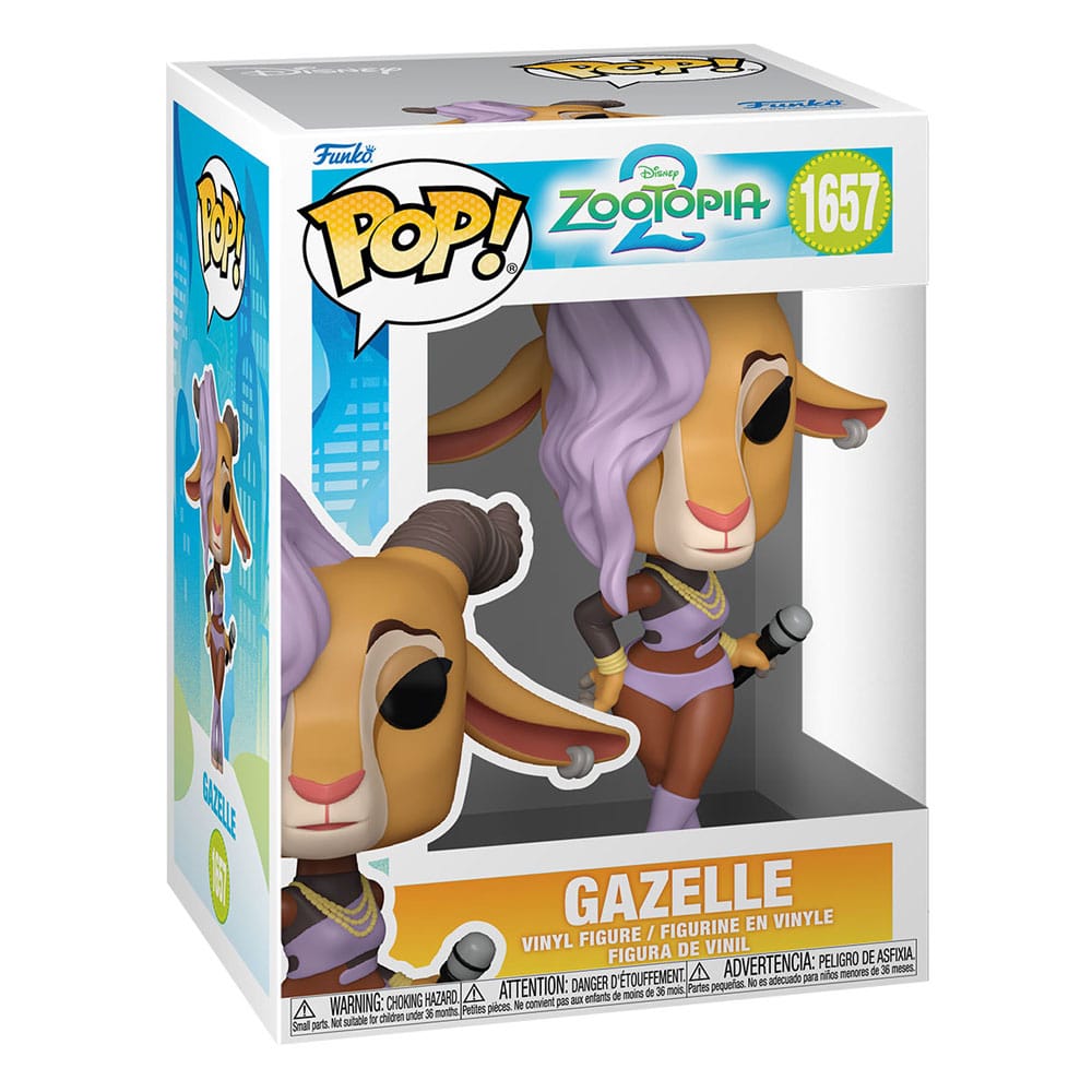 Zoomania 2 POP! Movies Vinyl Figur Gazelle 9 cm - Versand: 7 Tage nach Bestellung