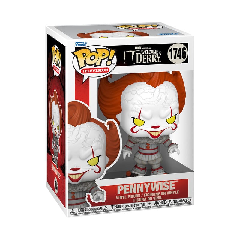 It-Welcome to Derry POP! Plus Vinyl Figur Pennywise the Dancing Clown 9 cm - Preorder - ETA: 22.07.2026