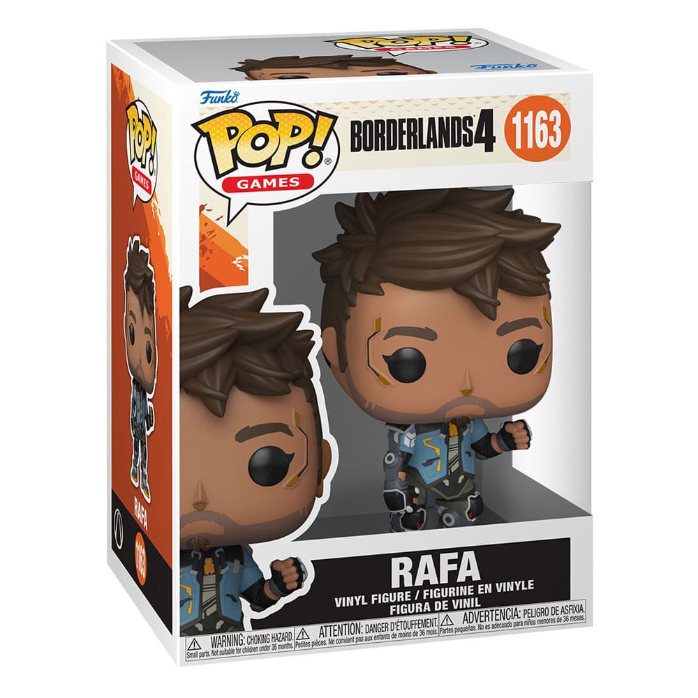 Borderlands 4 POP! Games Vinyl Figur Rafa 9 cm - Preorder - ETA: 31.12.2025