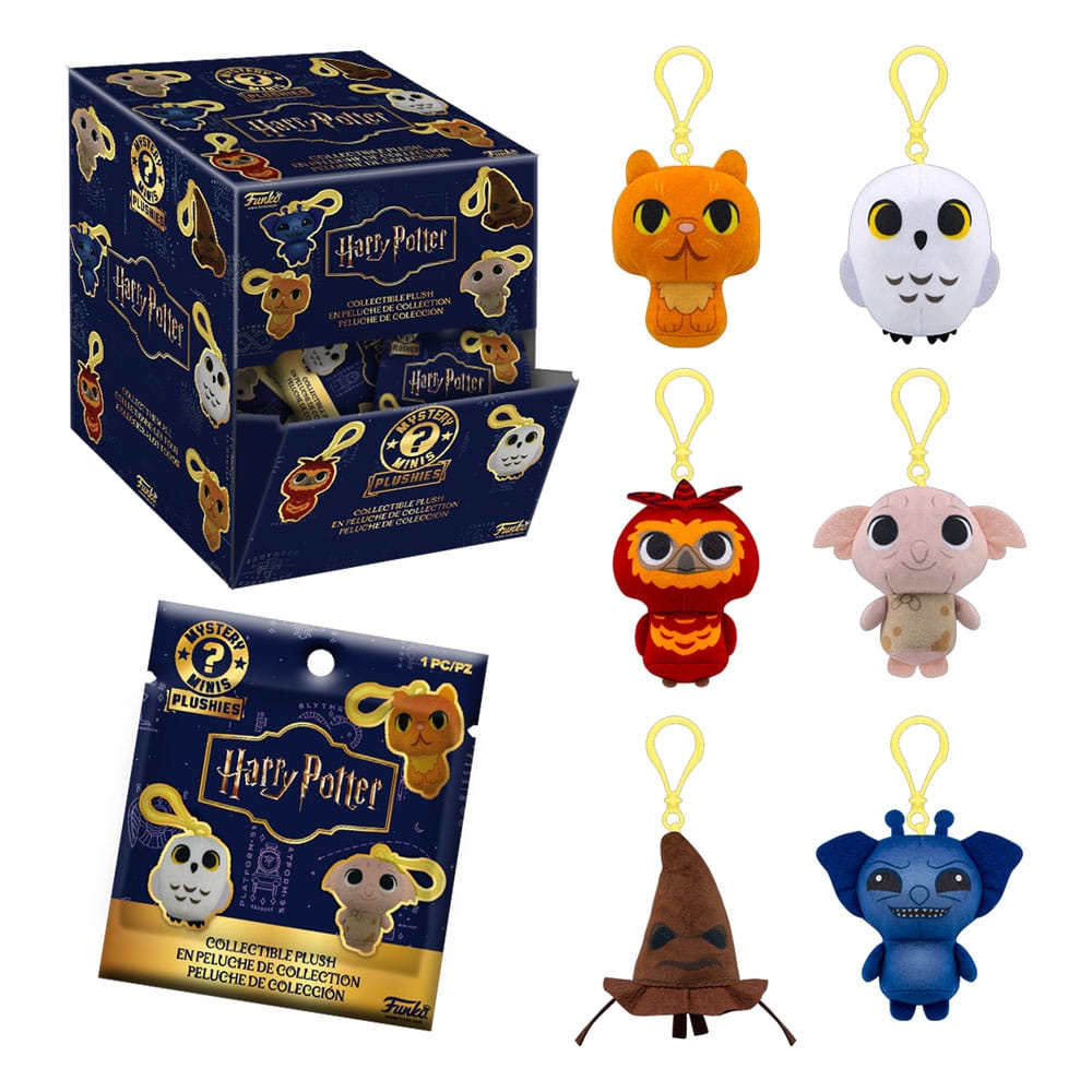 Harry Potter Mystery Minis Plüsch Schlüsselanhänger 5 cm Display (12) - Preorder - ETA: 17.11.2025