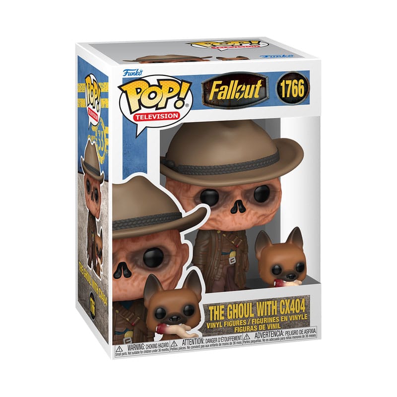 Fallout POP!&Buddy TV Vinyl Figur Ghoul&CX404 9 cm - Versand: 5-7 Tage nach Bestellung