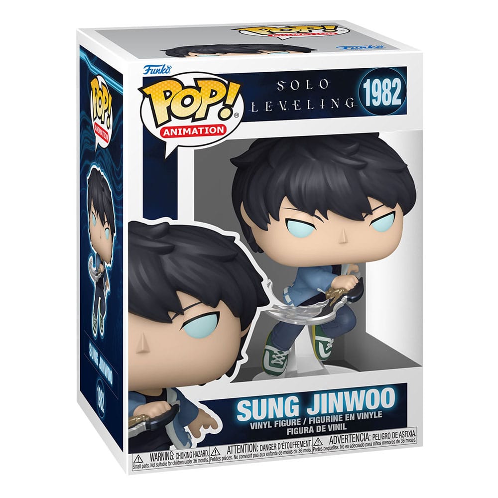 Solo Leveling POP! Animation Vinyl Figur Sung Jinwoo with Chase 9 cm Sortiment (6) - Preorder - ETA: 12.10.2025