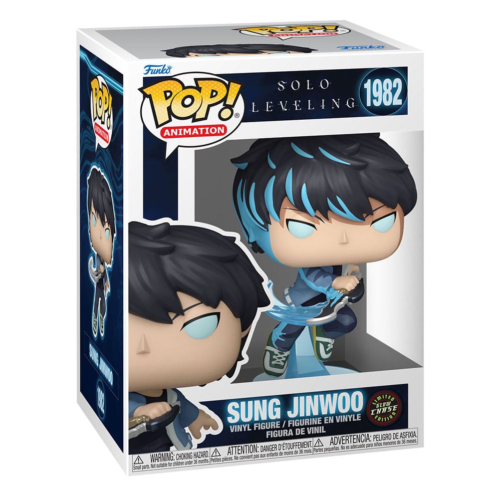 Solo Leveling POP! Animation Vinyl Figur Sung Jinwoo with Chase 9 cm Sortiment (6) - Preorder - ETA: 12.10.2025
