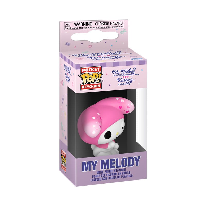 Sanrio POP! Vinyl Schlüsselanhänger 4 cm K/MM- My Melody Display (12) - Versand: 7 Tage nach Bestellung