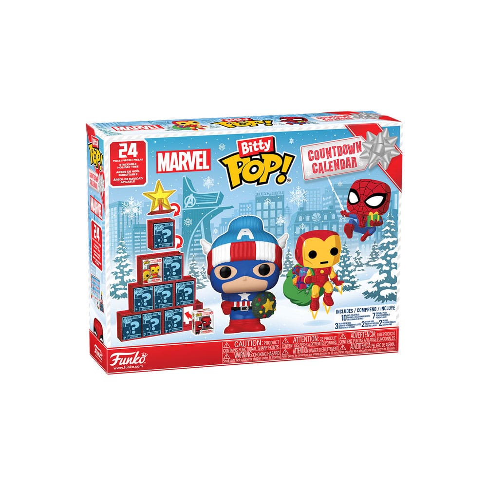 Marvel Comics Bitty POP! 24-Tage Countdown-Adventskalender - Preorder - ETA: 16.02.2026