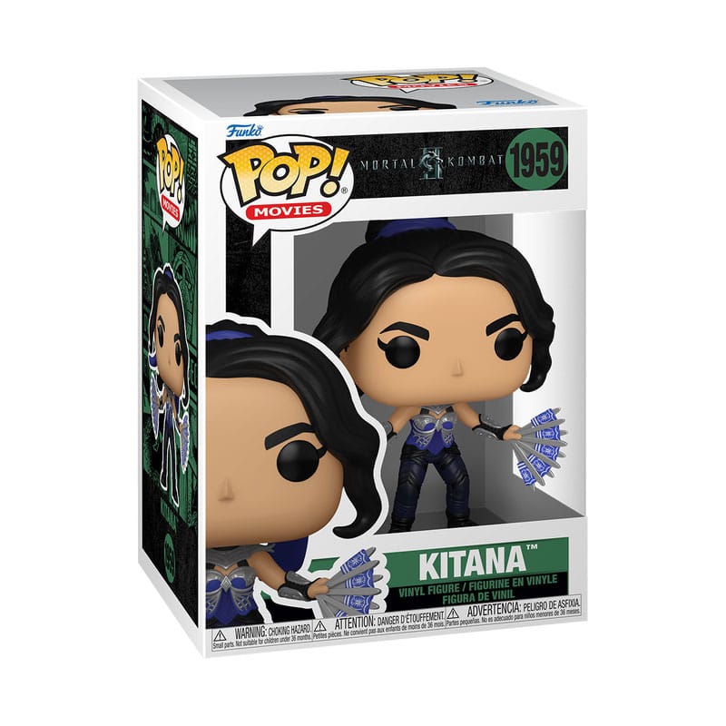 Mortal Kombat II (2026) POP! Games Vinyl Figur Kitana 9 cm - Versand: 7 Tage nach Bestellung