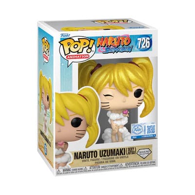 Naruto Pop! Animation Vinyl Figur Naruto(Sexy Jutsu) Diamond Collection heo Exclusive Edition 9 cm - Versand: 5-7 Tage nach Bestellung