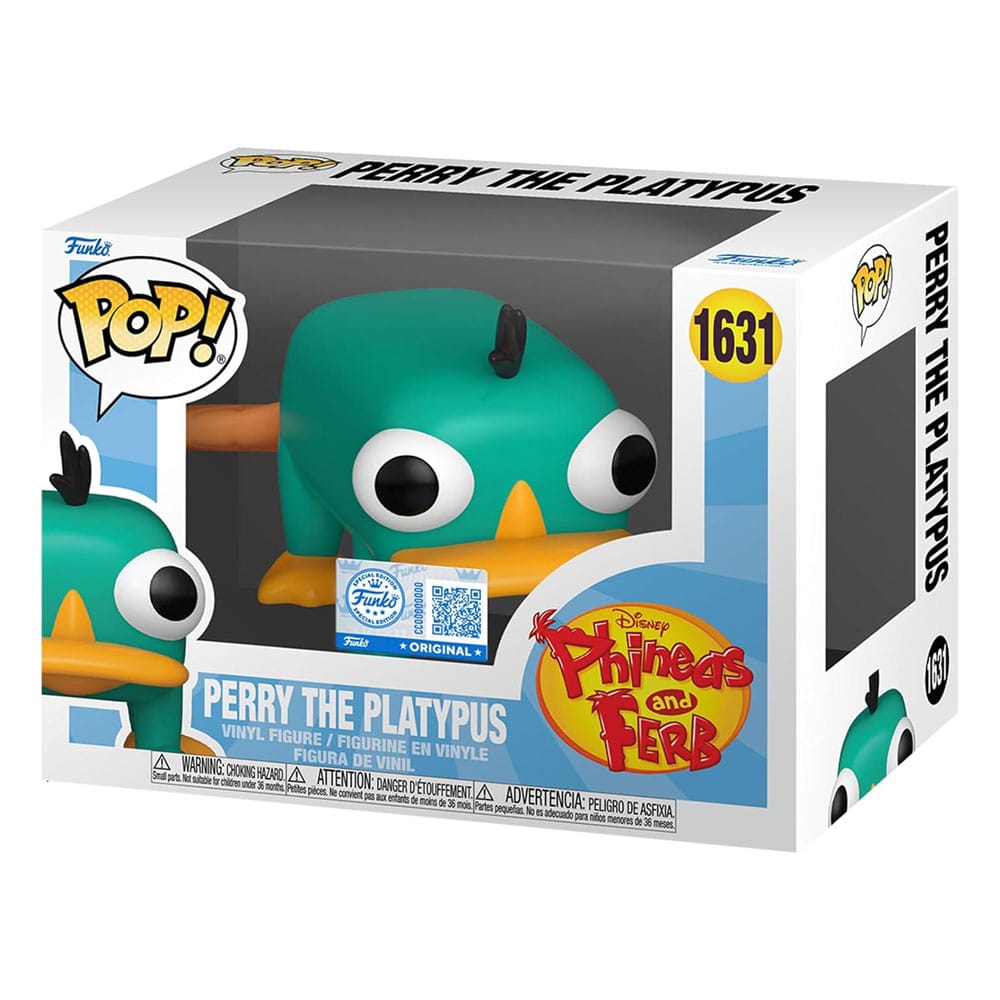 Phineas and Ferb POP! Disney Vinyl Figur Perry 9 cm - Versand: 7 Tage nach Bestellung