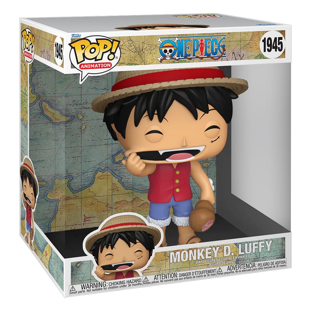 One Piece Super Sized Jumbo POP! Vinyl Figur Monkey D. Ruffy (Stretching) 25 cm - Versand: 5-7 Tage nach Bestellung