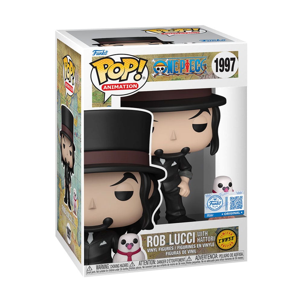 *heo Exclusive Edition* One Piece POP!&Buddy Animation Vinyl Figuren Rob Lucci with Hattori w/Chase 10 cm Sortiment (6) - Preorder - ETA: 05.09.2025