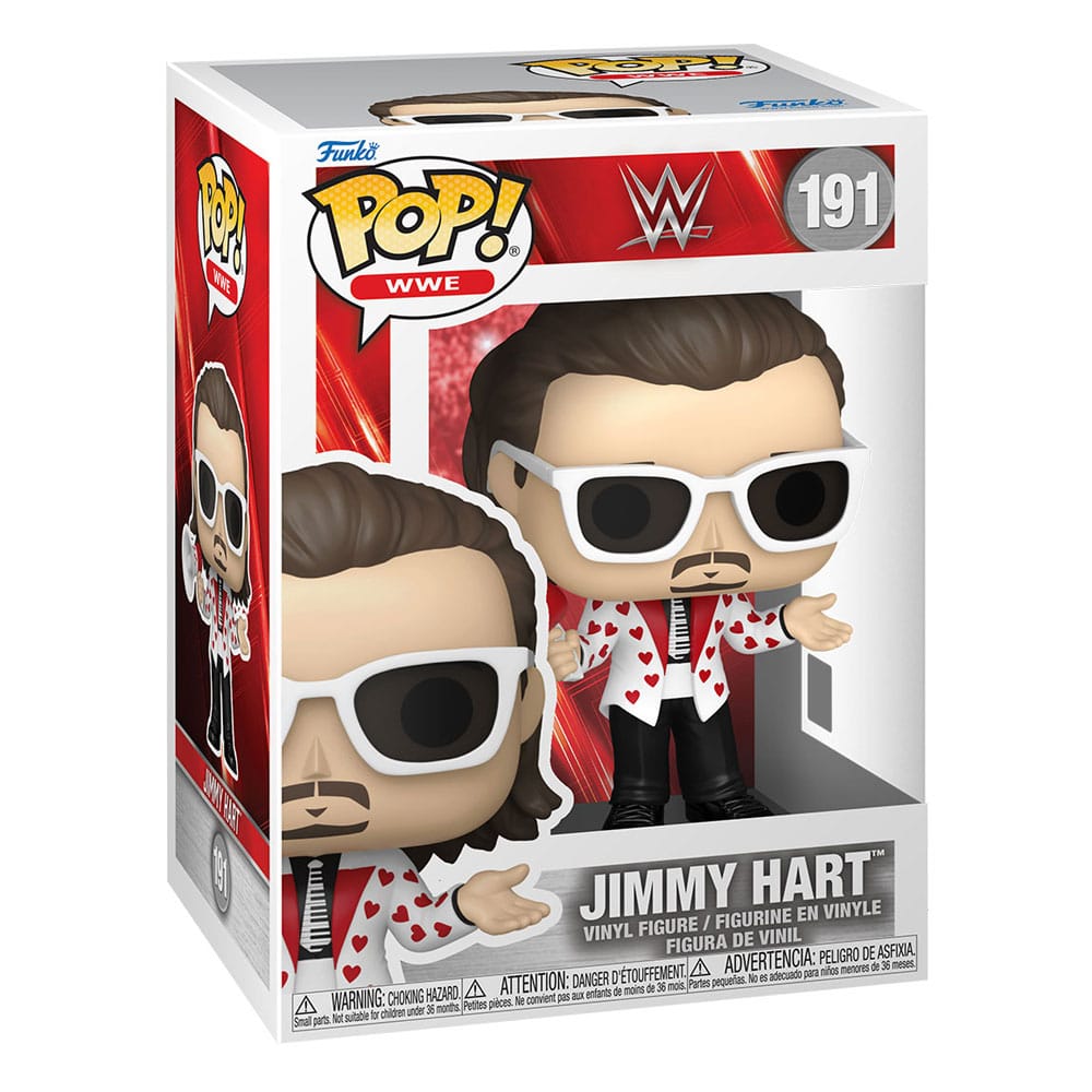 WWE POP! Vinyl Figur Jimmy Hart 9 cm - Versand: 7 Tage nach Bestellung
