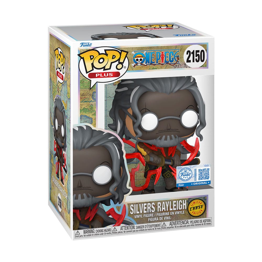 One Piece POP! Animation Vinyl Figuren Silvers Rayliegh w/CH 9 cm Sortiment (6) - Preorder - ETA: 25.12.2025