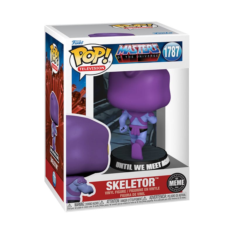 Masters of the Universe POP! Animation Vinyl Figur Meme - Skeletor Running Away 9 cm - Preorder - ETA: 06.11.2025