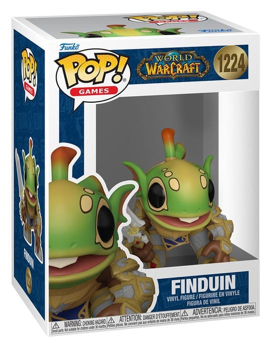 World of Warcraft: Murloc Cosplay POP! Games Vinyl Figur Finduin 9 cm - Versand: 7 Tage nach Bestellung