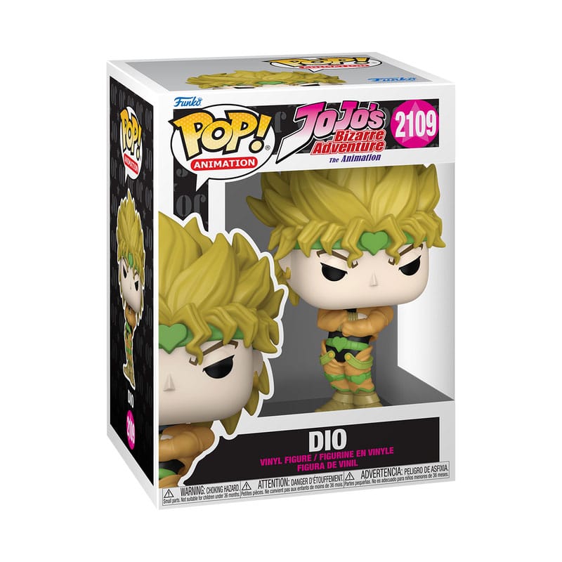 JoJo´s Bizarre Adventure POP! Animation Vinyl Figuren DIO 9 cm - Preorder - ETA: 25.11.2025