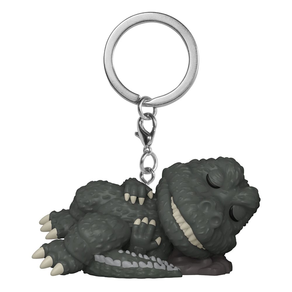 Godzilla Pocket POP! Vinyl Schlüsselanhänger 4 cm Sleeping Godzilla Display (12) - Preorder - ETA: 25.12.2025