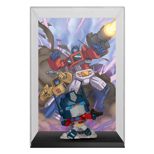 Transformers X MTG POP! Comic Covers Vinyl Figur Optimus Prime (Magic the Gathering) 9 cm - Versand: 5-7 Tage nach Bestellung