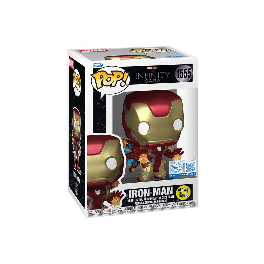 Avengers: Endgame POP! Plus Vinyl Figur Iron Man Beams (GW) 9 cm - Preorder - ETA: 05.10.2025