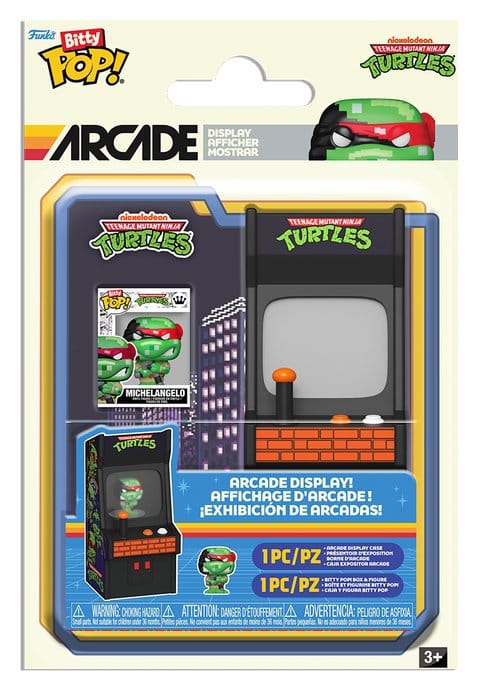 Teenage Mutant Ninja Turtles Bitty POP! Arcade Claw Vinyl Figur - Versand: 7 Tage nach Bestellung