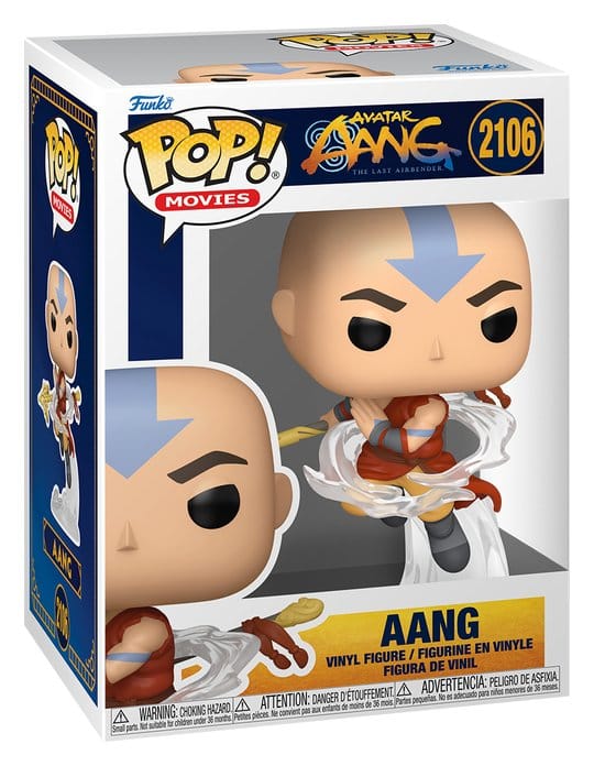Aang - TLA Lost Realm POP! Animation Vinyl Figur Aang 9 cm - Preorder - ETA: 17.09.2026