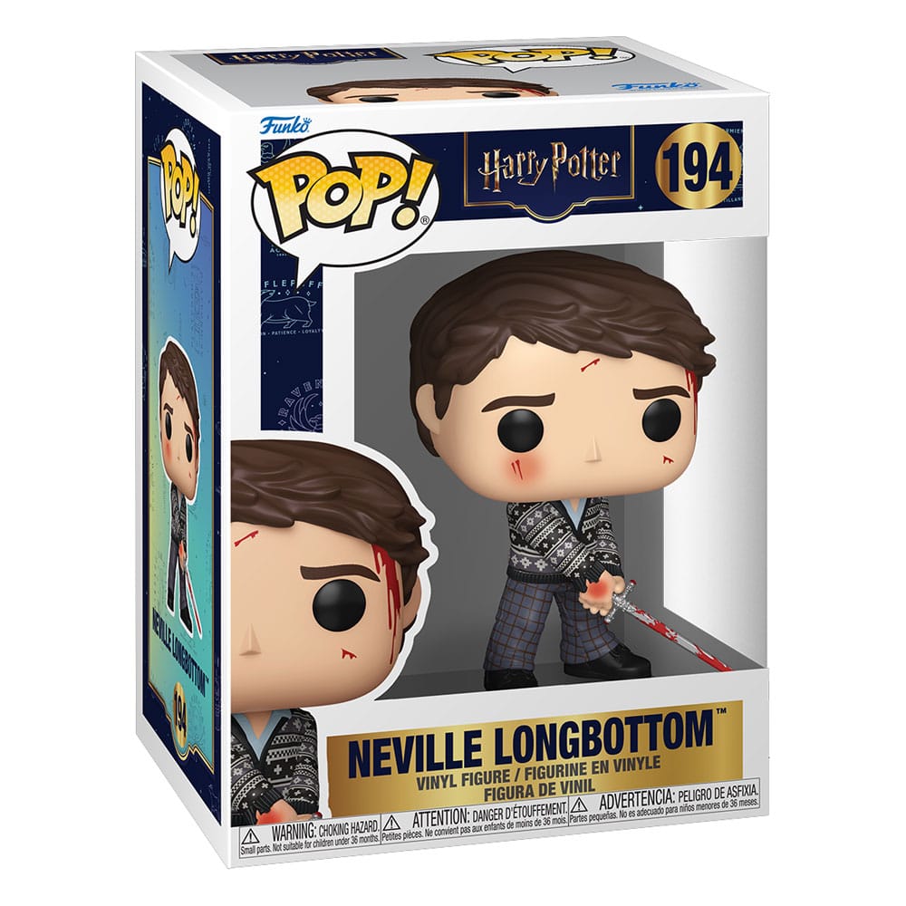 Harry Potter POP! Movies Vinyl Figur Neville Longbottom with Sword of Gryffindor 9 cm - Preorder - ETA: 22.07.2026