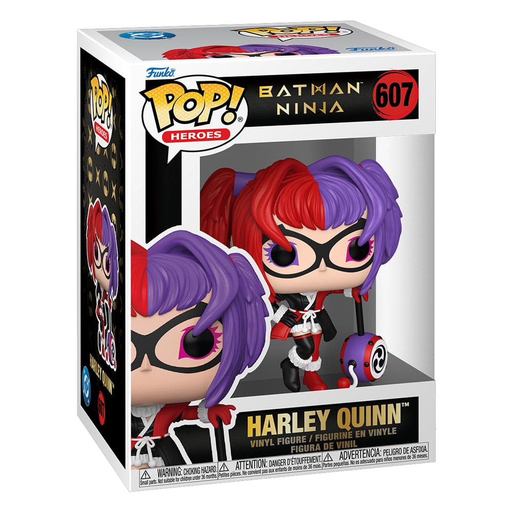 Batman Ninja POP! Heroes Vinyl Figur Harley Quinn 9 cm - Preorder - ETA: 25.02.2026