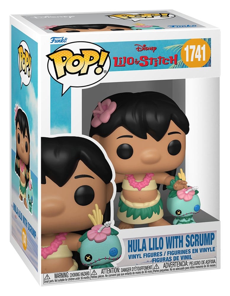 Lilo & Stitch POP! Vinyl Figur Hula Lilo with Scrump 9 cm - Preorder - ETA: 15.06.2026
