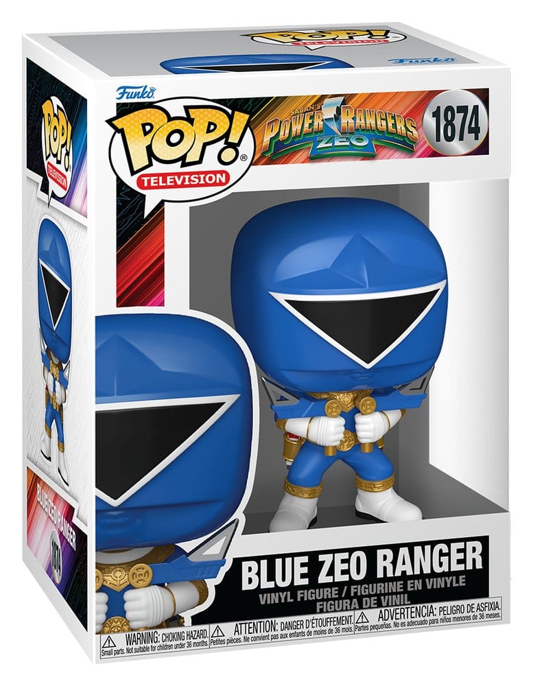 Power Rangers Zeo POP! Movies Vinyl Figuren Zeo Ranger Blue 9 cm - Versand: 7 Tage nach Bestellung