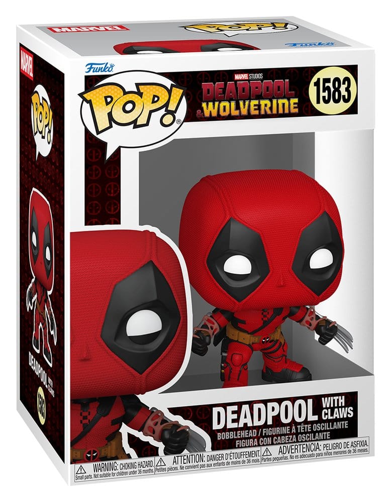 Deadpool & Wolverine POP! Vinyl Figur Deadpool with Claws 9 cm - Versand: 7 Tage nach Bestellung