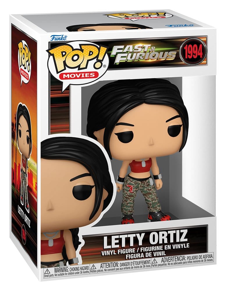 Fast & Furious POP! Movies Vinyl Figur Letty Ortiz 9 cm - Preorder - ETA: 25.07.2026